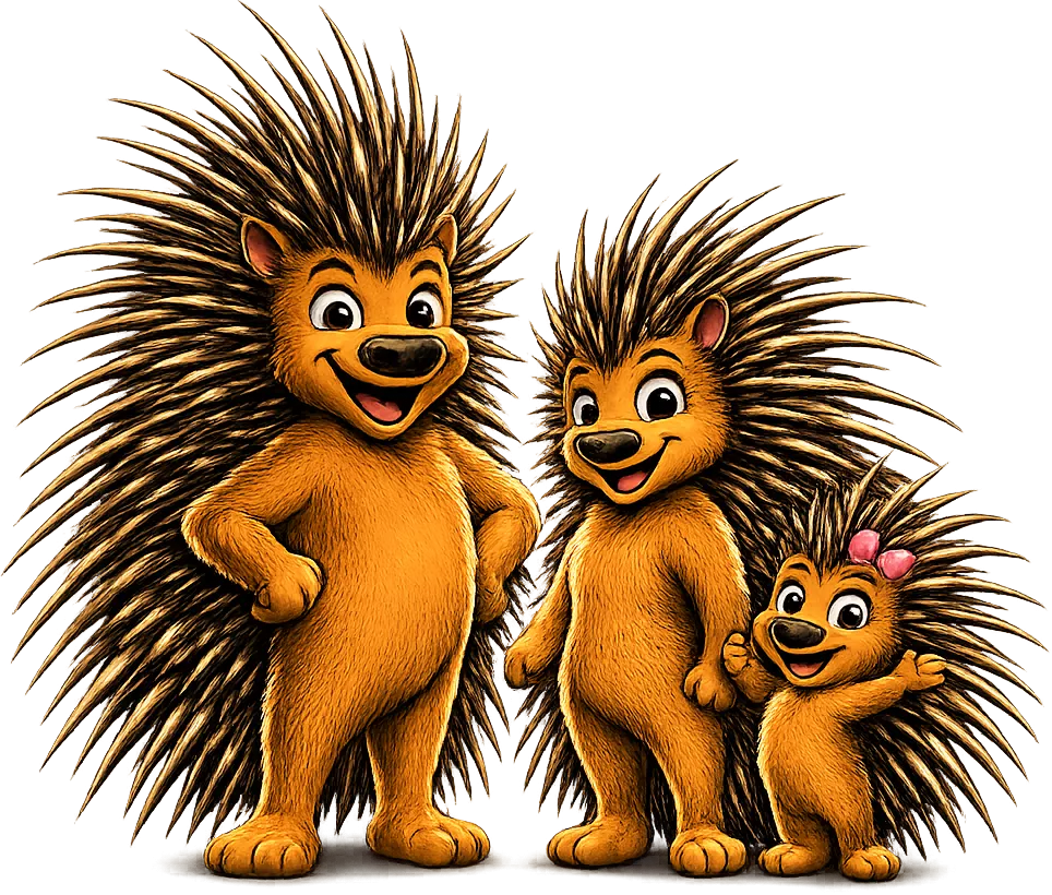 Mr. & Mrs. Porcupine